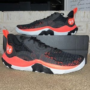 Under Armour UA Spawn 3 Black/Red sz 13